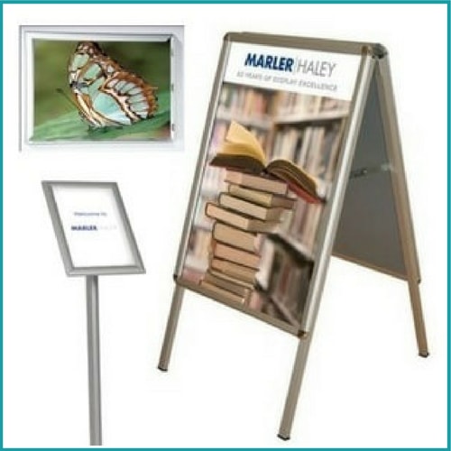 Pull Up Banner Size Guide Roller Banner Dimensions Marler Haley 0385